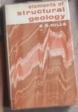 E. Sherbon Hills - Elements of Structural Geology