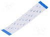 Banda FFC, 40 pini, lungime 101mm, seria FFC5-TIN, GCT - 05-40-A-0101-A-4-06-4-T