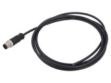 Conector M12 mufă tată drept aurit 5 PIN AMPHENOL