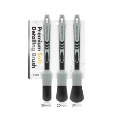 Pensula Detailing ChemicalWorkz Black Boar Detailing Brush Set, 3 buc
