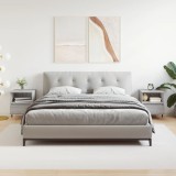 vidaXL Noptiere, 2 buc., gri sonoma, 40x35x50 cm, lemn compozit