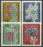 Bundes 1963 - Flori, serie neuzata