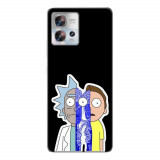 Husa compatibila cu Motorola Edge 30 Fusion Silicon Gel Tpu Model Rick And Morty Connected