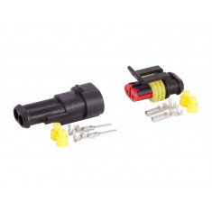 Conector Ermetic Cu 2 Cai, Mufa + Priza Carmotion 86287