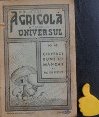 Ciuperci bune de mancat Biblioteca Agricola foto