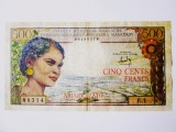 Rara! Republica Malgasa/Madagascar 500 Francs 1966,bancnota din imagini la cel mai mic pret
