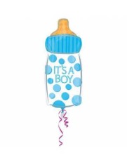 Balon Folie Biberon &quot;It&#039;s A Boy!&quot; - 40x75cm