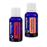 TAMAIE SI MUSCATA-Set 2 uleiuri esentiale 100% pur-2x15 ml, Amazingoils TOUCH THE SENSES