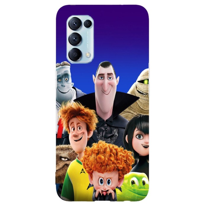 Husa compatibila cu Oppo Find X2 Pro model Hotel Transylvania, Silicon, TPU, Viceversa