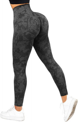 ACTIVE Femei Scrunch Stretch Butt Lifting Leggings fără sudură cu talie &amp;icirc;naltă S foto