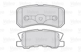 VALEO 301520 FIRST set placute frana,frana disc