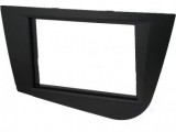 Rama Adaptor 2DIN ACV Seat Leon (2005-2009) Negru, Dimensiuni 18x11cm