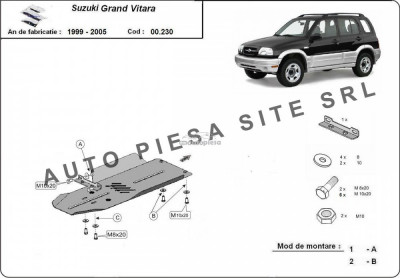 Scut metalic cutie viteze Suzuki Grand Vitara fabricat in perioada 1999 - 2005 APS-00,230 foto