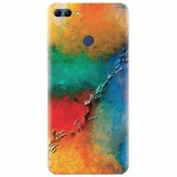 Husa silicon pentru Huawei Y9 2018, Colorful Wall Paint Texture