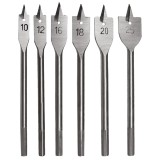 Cumpara ieftin Freza pentru lemn, 6 buc /set, (10,12,16,18,20,25) x 160 mm