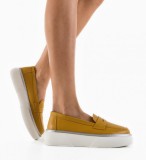 Cumpara ieftin Pantofi Casual dama Prossy Galbeni