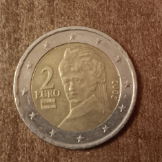 M3 C50 - Moneda foarte veche - 2 euro - Austria - 2002