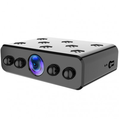 Camera Spion iUni W12, Wi-Fi, Full HD, Senzor de miscare, Alarma, Audio-Video foto