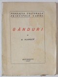 GANDURI de A. VLAHUTA 1927