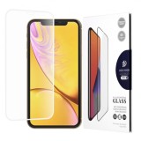 Folie de protectie Ecran DUX DUCIS pentru Apple iPhone 11 / XR, Sticla Securizata, Edge Glue, Alba