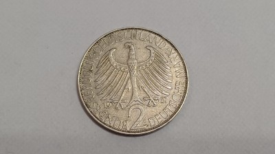 Germania-2 MARK/Marci 1957-D-Max Planck foto