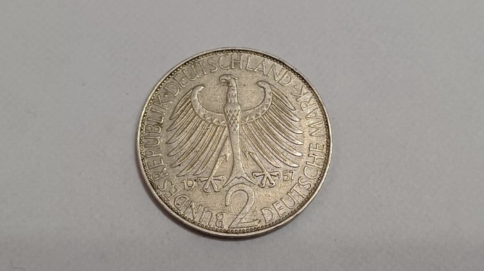 Germania-2 MARK/Marci 1957-D-Max Planck
