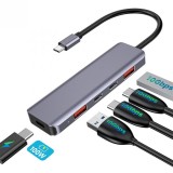 HUB USB 3.2 type C la 2 x USB-A + 2 x USB-C + PD 100W, PMH28
