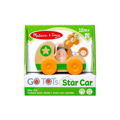 Masinuta din lemn Green Star colectia GO TOTs foto