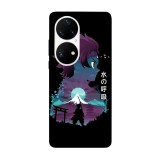 Husa compatibila cu Huawei Mate 40 model Hero Tanjiro, Silicon, TPU, Viceversa