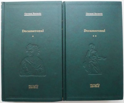 Decameronul (2 volume) &amp;ndash; Giovanni Boccaccio foto