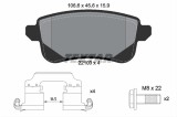 Set placute frana TEXTAR 2210301