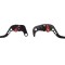 Set 2 manete frana si ambreiaj reglabile Suzuki Gsxr 600/750/1000, culoare negre Cod Produs: MX_NEW CNC0083