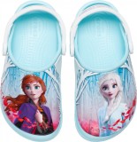 Saboti Crocs Fun Lab OL Disney Frozen 2 Clog Albastru deschis - Ice Blue
