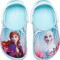 Saboti Crocs Fun Lab OL Disney Frozen 2 Clog Albastru deschis - Ice Blue