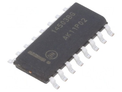 Circuit Integrat Digital cu 3 Stări Buffer Hex CMOS SOIC16 foto