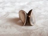 Argint INEL masiv ARIPI de INGER art deco FRANTA 1930 de efect VECHI superb UNIC