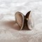 argint INEL masiv ARIPI de INGER art deco FRANTA 1930 de efect VECHI superb UNIC