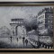 Tablou pictura alb/negru &quot;Arcul de Triumf Paris&quot;