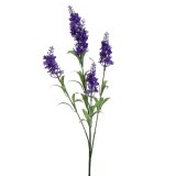 Ramura lavanda decoratv artificiala,plastic,mov,72 cm, Oem