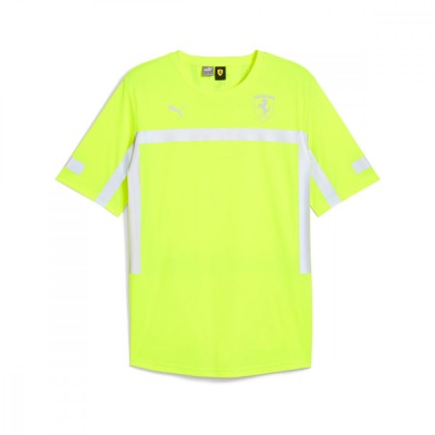 Ferrari tricou de bărbați Reflective yellow F1 Team 2024 - L foto