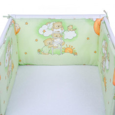 Set 2 aparatoare laterale patut Sleepy Teddy Bear Green 007