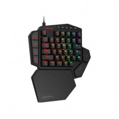 Tastatura Gaming Mecanica One-hand Redragon Diti RGB Black foto