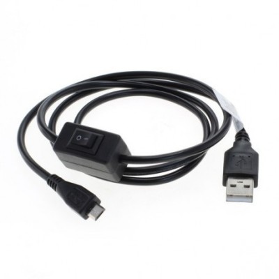 Cablu de &amp;icirc;ncărcare Micro-USB 2.5A cu comutator integrat 1M foto