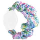 Curea textila elastica, compatibila Samsung Galaxy Watch6 40mm, telescoape Quick Release, Scrunchies 10