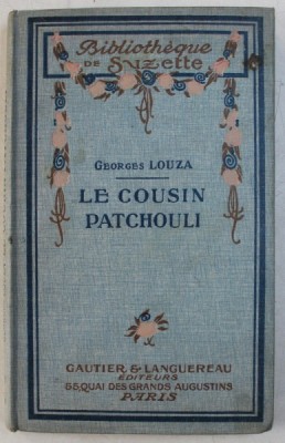 LE COUSIN PATCHOULI par GEORGES LOUZA , 1925 foto