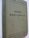 Kant breviarium , 1917 - osszeallitotta Gross Felix