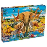 Puzzle Black Sea Viața &icirc;n savană &ndash; 1000 de piese