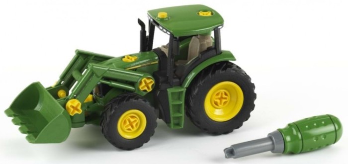 Set de constructie tractor John Deere - Set de indemanare