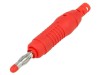 Mufă Banană 4mm Roșie 32A 60VDC