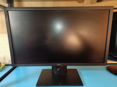 Monitor LED IPS Dell 23&amp;quot; Wide Full HD HDMI VGA Flicker-free Negru model E2318HN foto